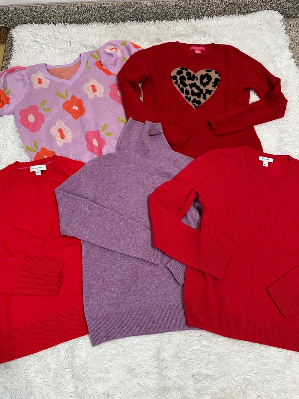 🌴 Bundle of 5 Sweaters Size S/M